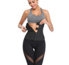 Image of Hook and Zip Latex Workout Belt Waist Trainer - FemmeShapewear