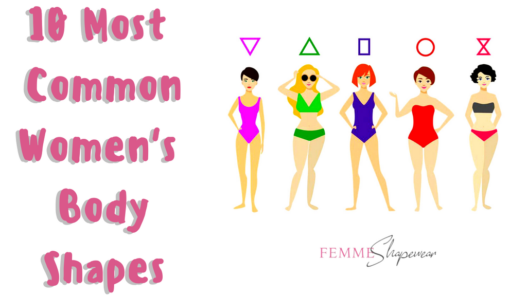 10 Most Common Women's Body Shapes