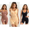 Image of Mid Thigh Bodysuit Open Crotch Shapewear