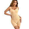 Image of Mid Thigh Bodysuit Open Crotch Shapewear