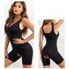 Image of Mid Thigh Bodysuit Open Crotch Shapewear