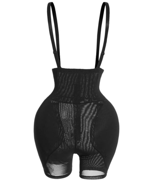 Fashion Padded Bum Enhancer Tight Shapewear - Black 1pcs