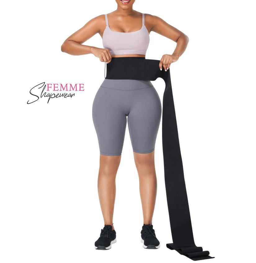 Women Nylon Shapewear Tummy Control Waist Belt Trimmer and Slimming Body  Shaper Post Pregnancy Belt for