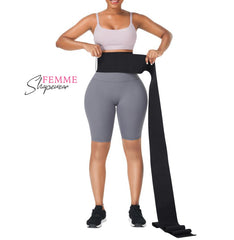 Bestash Waist Trainer for Women, Body Wrap Shapewear Plus Size,Upgraded  Stomach Wraps for Belly Fat Under Clothes, 5m, 5 M/16.4FT - 13CM :  : Fashion