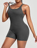 Image of Backless Jumpsuit with Quick-Drying and Breathable Fabric for Sports, Yoga, Jogging and Casual ware