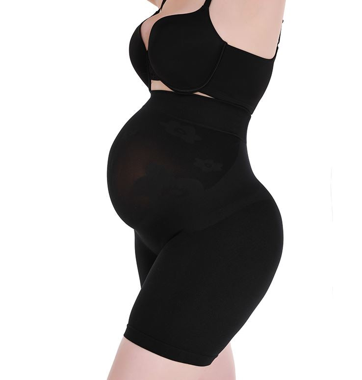 Maternity Seamless Shapewear Shorts Black