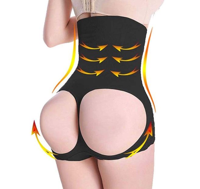 Womens High Waist Shapewear Panties Tummy Control Butt Lifter Body