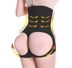AOOCHASLIY Shapewear for Women Clearance Body Shaper Breasted High Waist  Lace Leaky Butt Corset Body Shaping Pants 