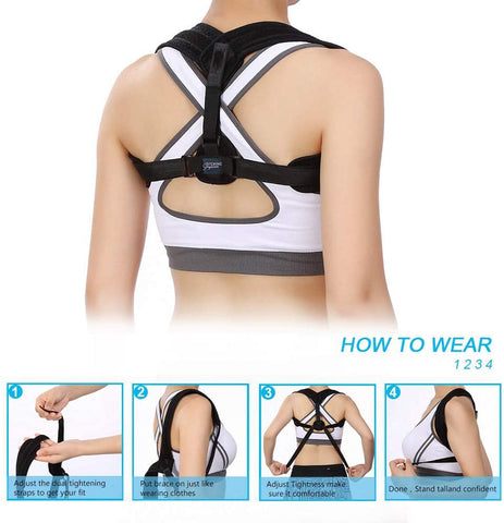 Posture Corrector - Effective and Comfortable Back Posture Brace - FemmeShapewear